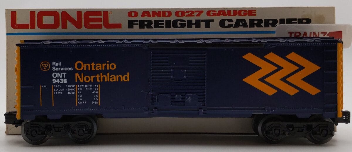 Lionel 6-9438 O Gauge Ontario Northland Box Car LN/Box