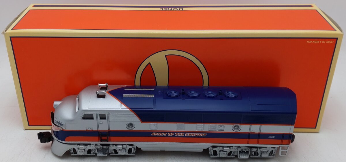 Lionel 6-38155 O Spirit of the Century Non-Powered F3A Diesel Locomotive #1900 EX/Box