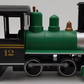 Bachmann 91498 G Gauge Short Line Railroad 0-4-0 Steam Locomotive #12 EX/Box