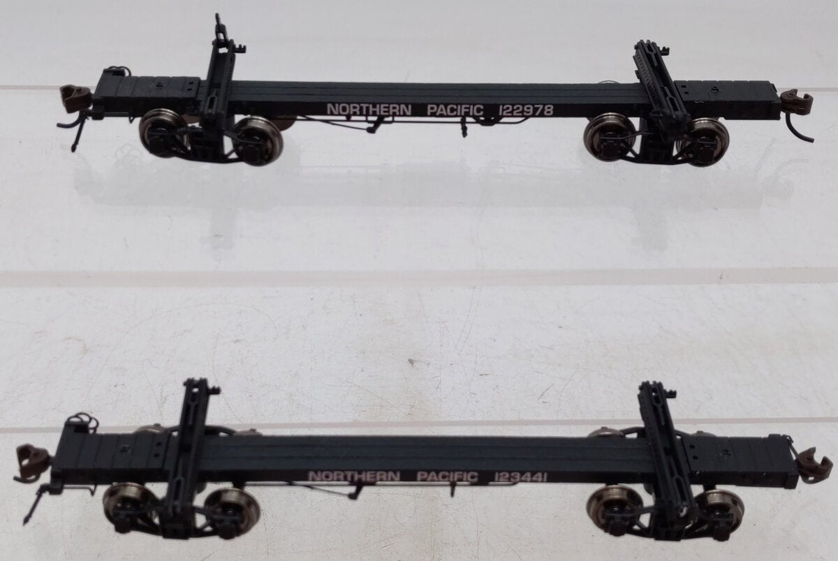 Rivarossi HR6016 HO Gauge Northern Pacific Log Car (Pack Of 2) EX/Box