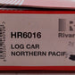 Rivarossi HR6016 HO Gauge Northern Pacific Log Car (Pack Of 2) EX/Box