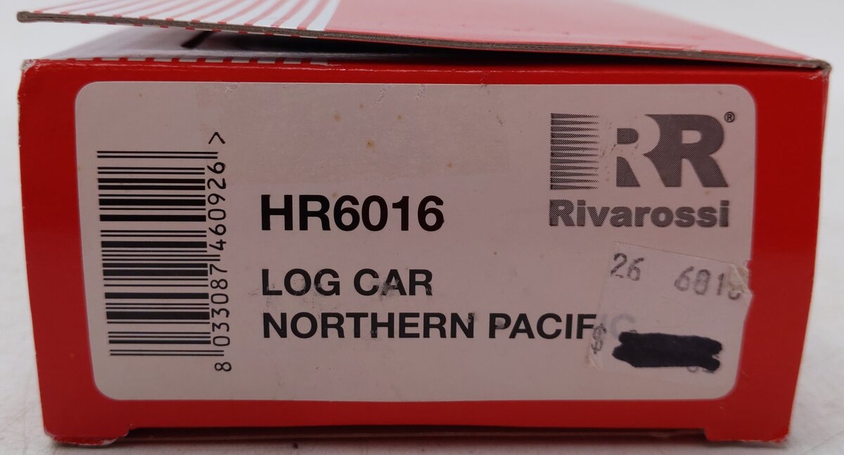 Rivarossi HR6016 HO Gauge Northern Pacific Log Car (Pack Of 2) EX/Box