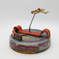 Marx Honeymoon Flyers Wind-up Toy VG