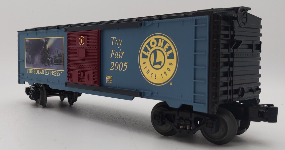 Lionel 6-29925 O Gauge 2005 Polar Express Toy Fair Boxcar LN/Box