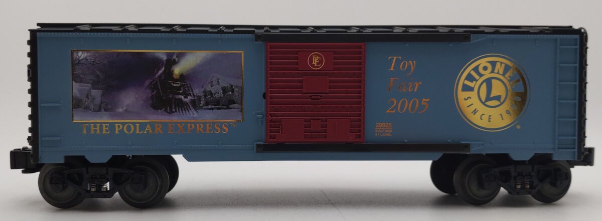 Lionel 6-29925 O Gauge 2005 Polar Express Toy Fair Boxcar LN/Box