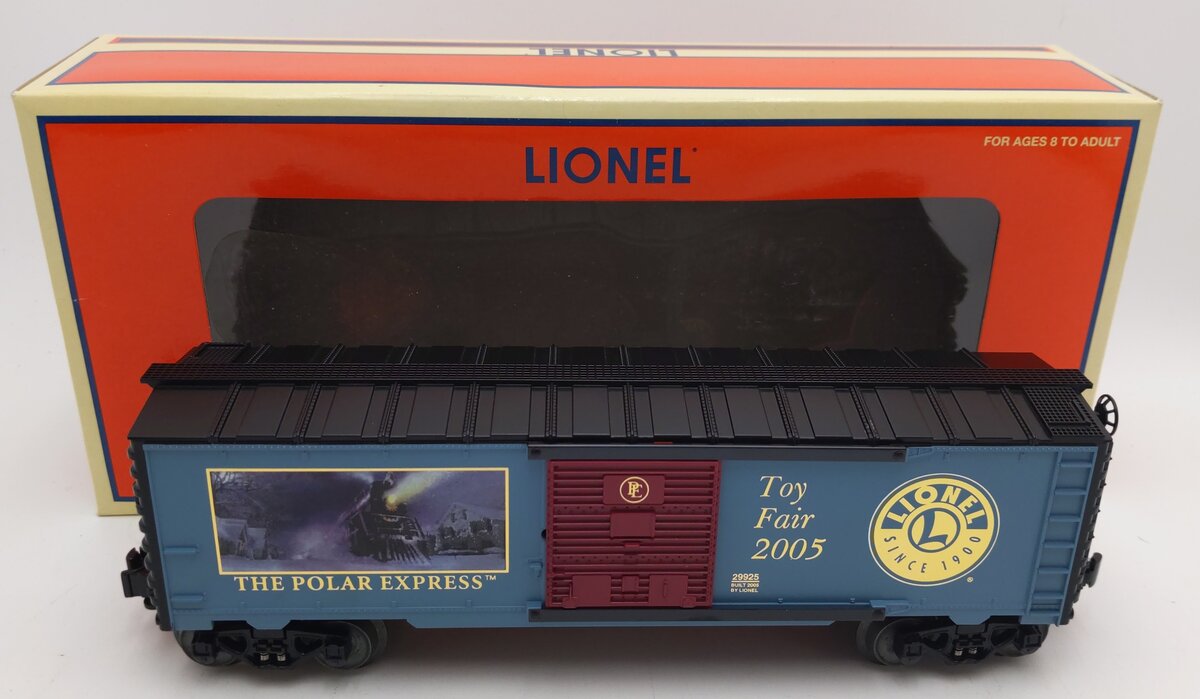 Lionel 6-29925 O Gauge 2005 Polar Express Toy Fair Boxcar LN/Box