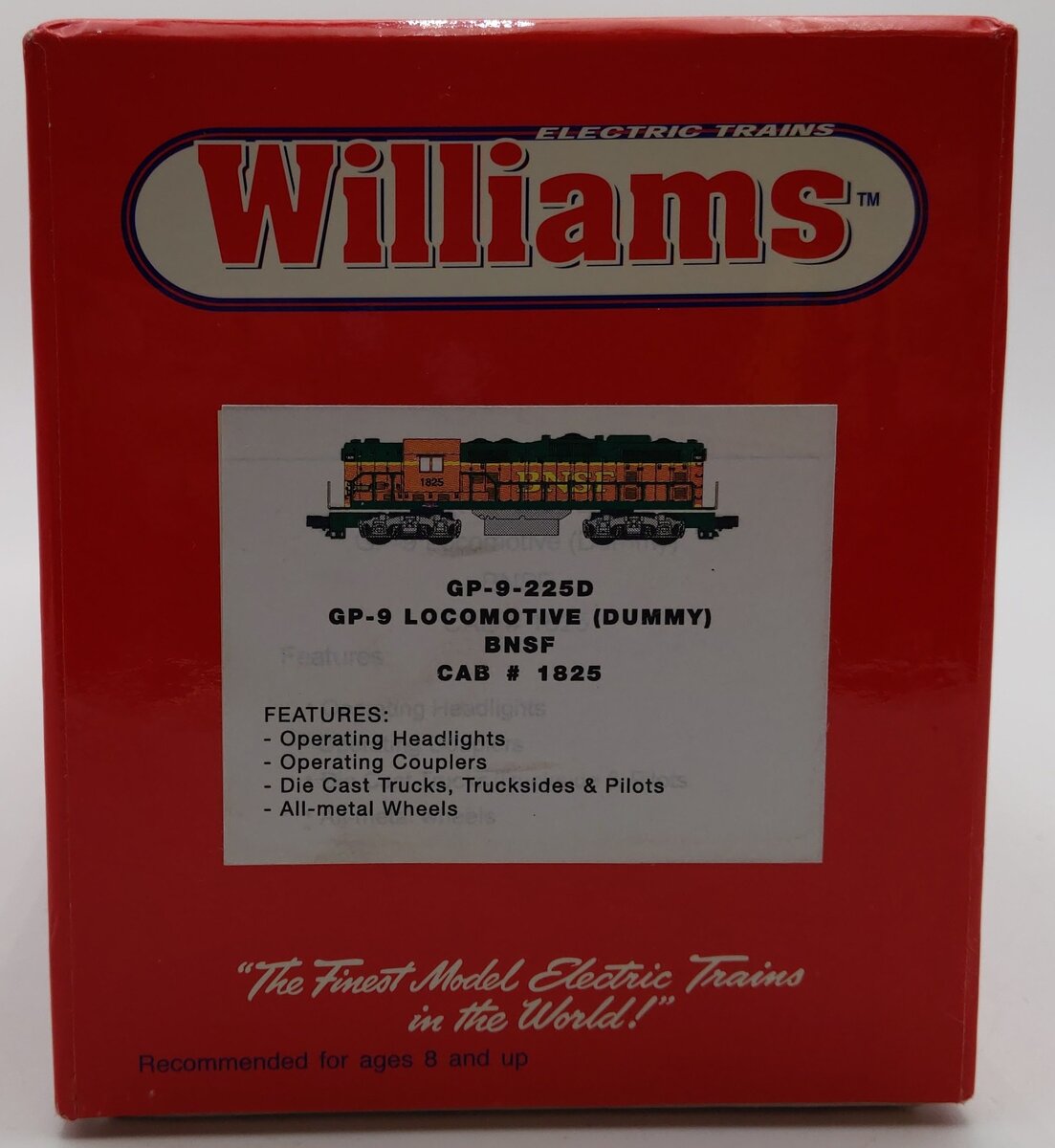 Williams GP9-225D BNSF GP-9 #1825 (Dummy) EX/Box
