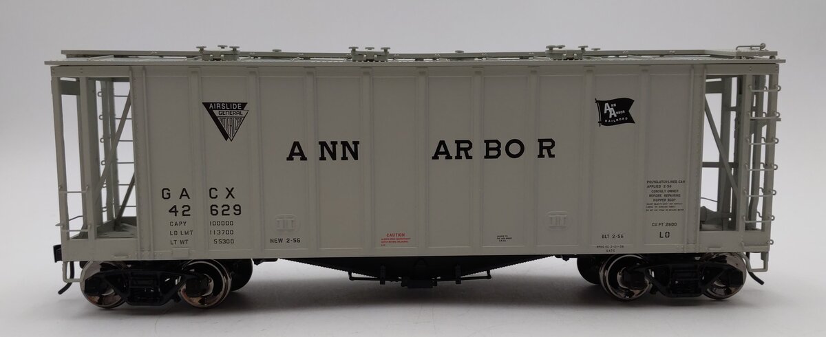 Atlas 3002057-2 O Scale Ann Arbor 40' Airslide Hopper Car #42627 (2-Rail) LN/Box