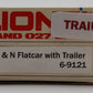 Lionel 6-9121 Louisville and Nashville Flatcar w/ Trailer EX/Box