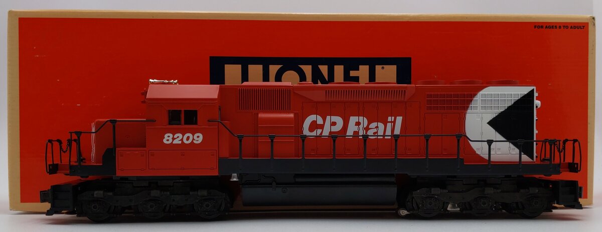 Lionel 6-18209 O Gauge Canadian Pacific SD40 Dummy Diesel Locomotive #8209 EX/Box
