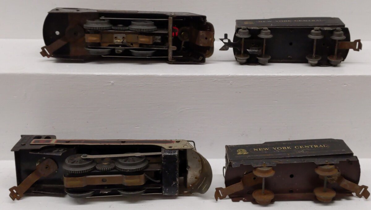 Marx Vintage O Gauge Steam Locomotives w/ Tenders 597, 3987 [4]