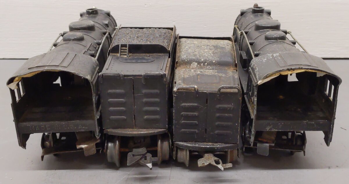 Marx 999 Vintage O New York Central 2-4-2 Steam Locomotives & Tenders [4]