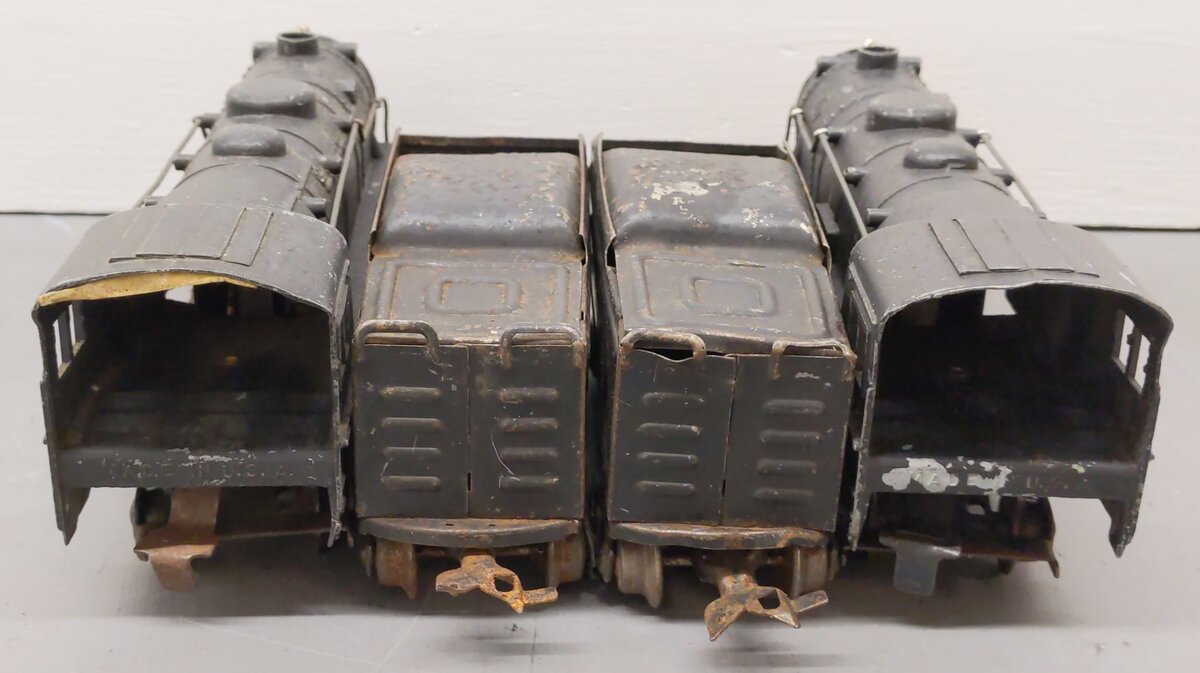 Marx 999 Vintage O New York Central 2-4-2 Locomotives & Tenders [4]