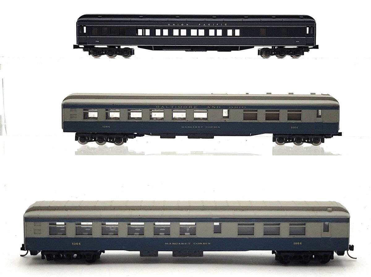 Atlas & Rivarossi N Scale Assorted Passenger Cars: 356, 1064, 1064 [3] EX