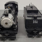 Atlas 3704-2 O UP USRA 0-6-0 Steam Loco & Tender #4756 w/ DCC & Sound (2-Rail) EX/Box