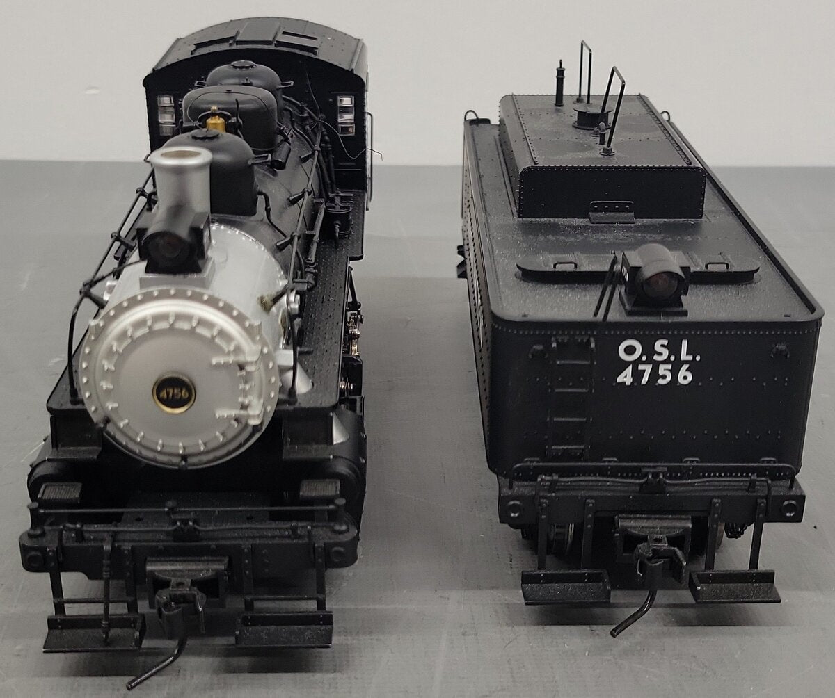 Atlas 3704-2 O UP USRA 0-6-0 Steam Loco & Tender #4756 w/ DCC & Sound (2-Rail) EX/Box