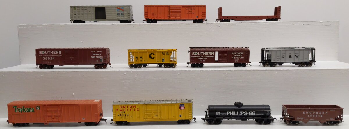 Atlas and Other HO Scale Assorted Freight Cars [11] VG