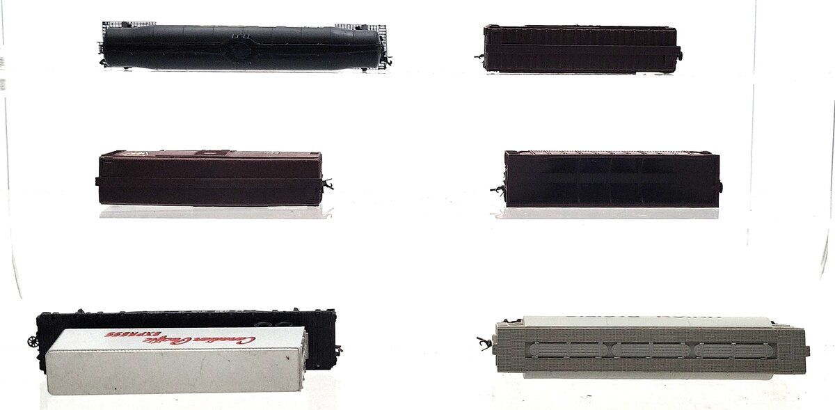 Atlas, Con-Cor, & Other N Scale Assorted Freight Cars [6] EX/Box