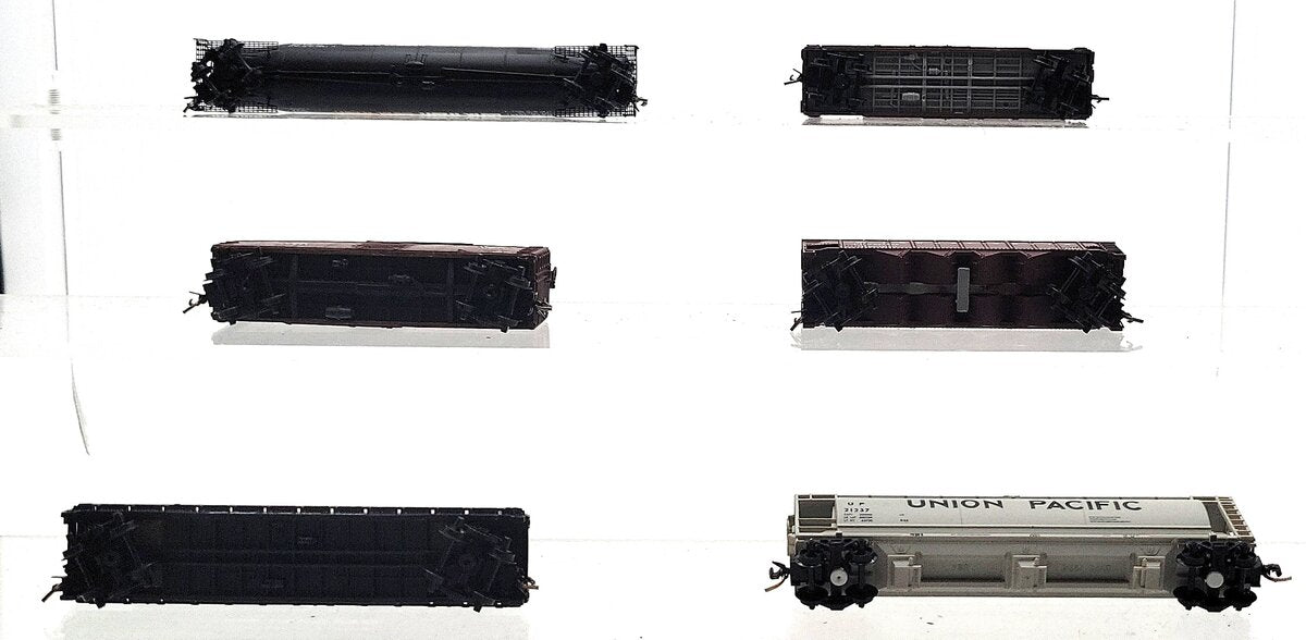 Atlas, Con-Cor, & Other N Scale Assorted Freight Cars [6] EX/Box