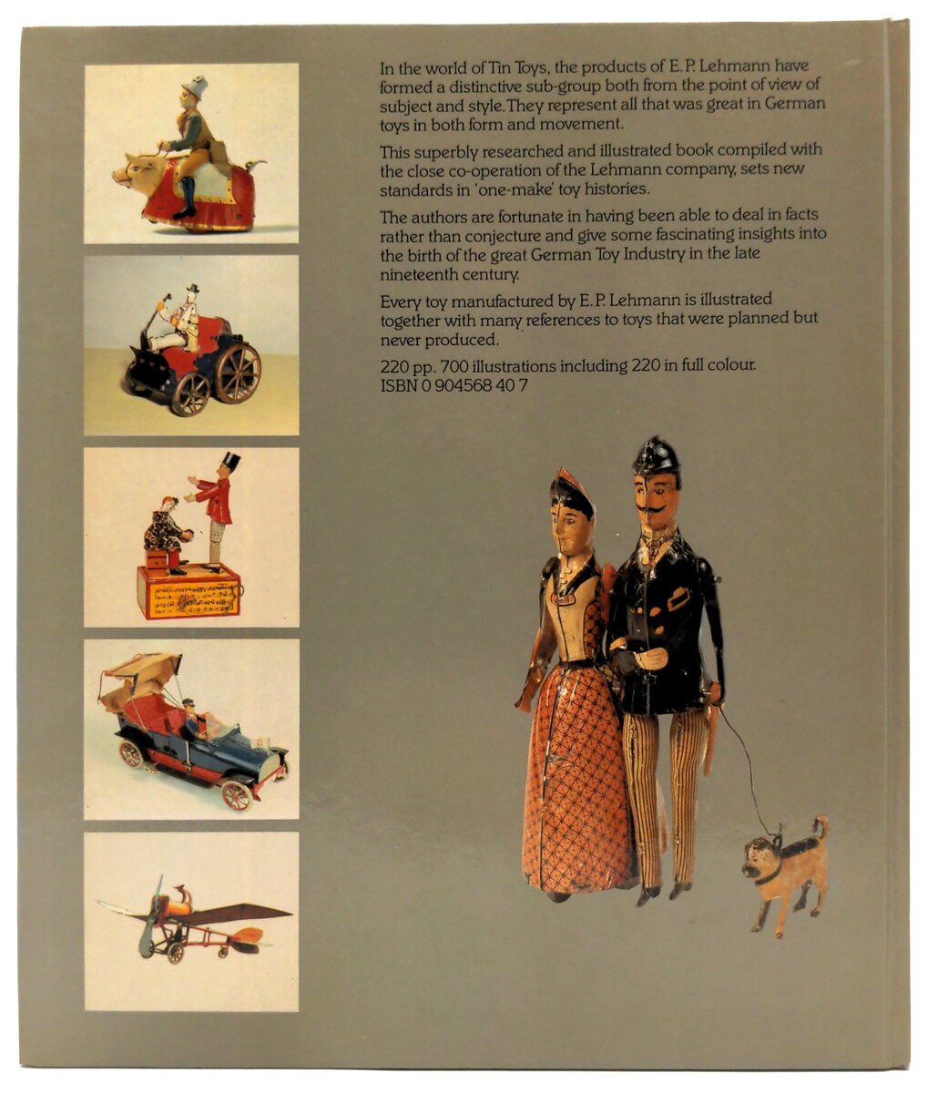 New Cavendish Books 0-904568-40-7 Lehmann Toys The History of E.P. Lehmann 81-81 EX