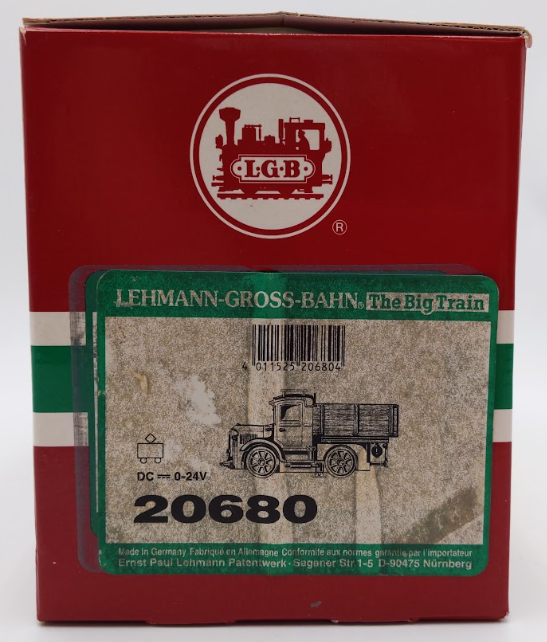 LGB 20680 G Gauge Rail Truck EX/Box