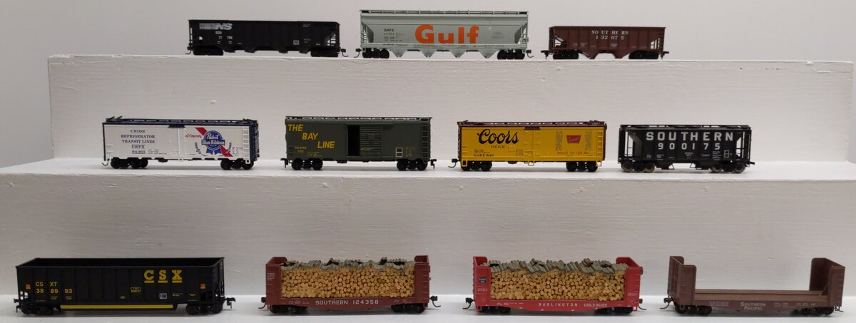 Atlas and Other HO Scale Assorted Freight Cars [11] VG
