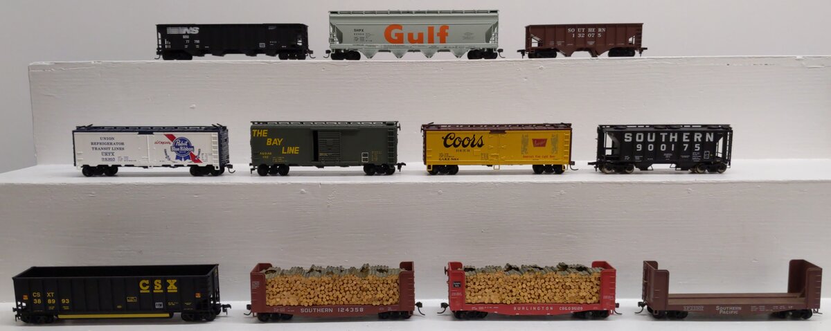 Atlas and Other HO Scale Assorted Freight Cars [11] VG