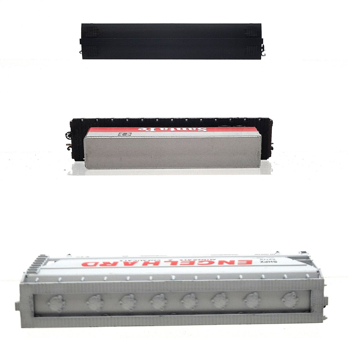 Atlas & Roundhouse N Scale Assorted Freight Cars: 52179, 91716, 1848 [3] EX/Box