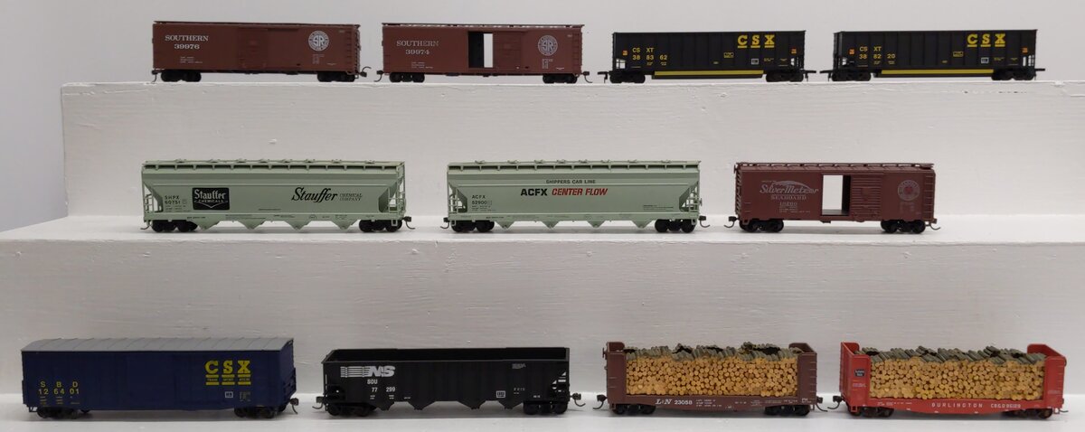 Walthers and Other HO Scale Assorted Freight Cars [11] VG