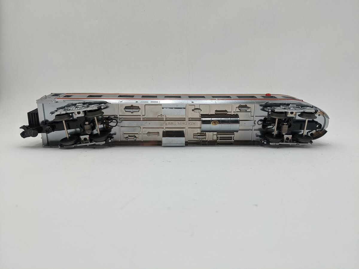 MTH 30-4144C O Gauge Santa Fe 60' Streamlined Observation Car #3240 EX