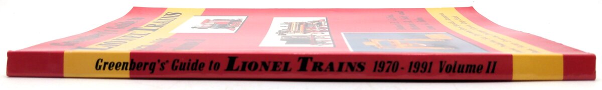 Greenberg Books 0-89778-272-0 Greenbergs Guide to Lionel Trains 1970-1991 Vol. 2 EX