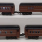 Williams 2501 Pennsylvania 60 Foot Madison 4-Car Passenger Set EX