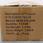 Menards 279-3468 O Gauge O-72 Curved Track Sections (Pack of 24) EX/Box