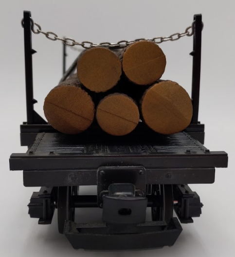 LGB 42660 G Gauge Flatcar with Log Load EX/Box