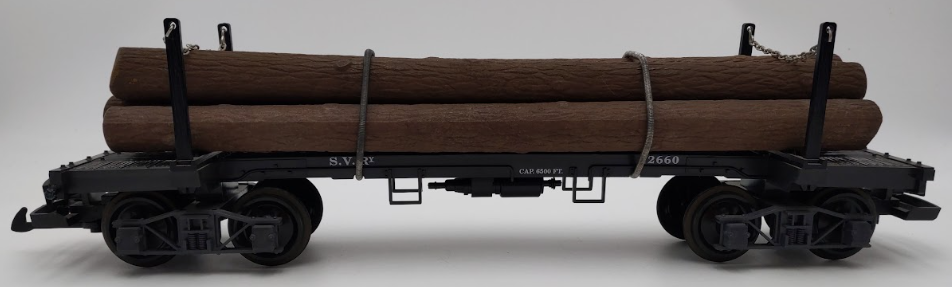 LGB 42660 G Gauge Flatcar with Log Load EX/Box