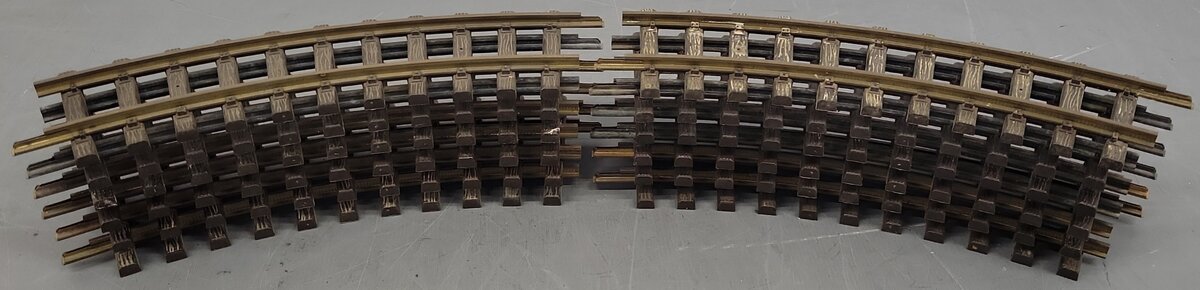 LGB 1100 G Scale 30 Degree Curved Track Sections (12)