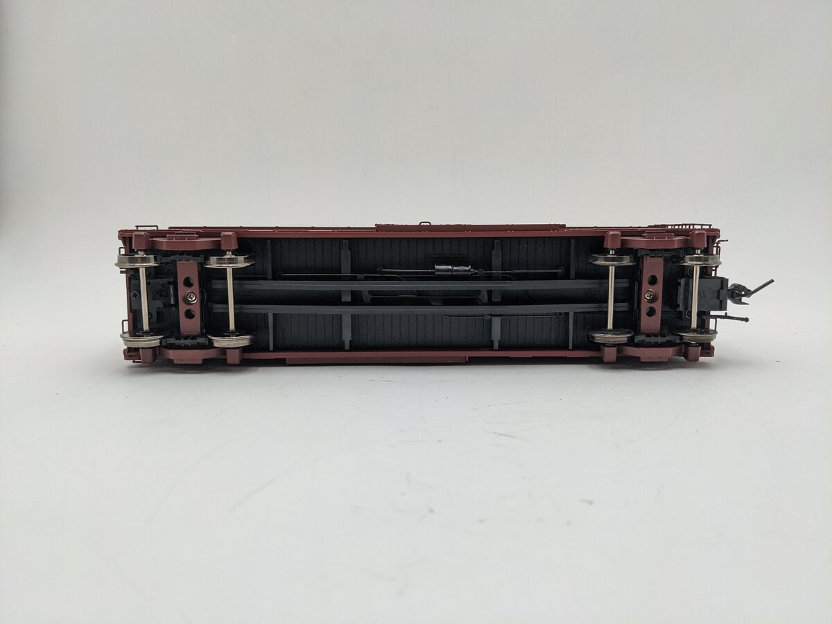 Atlas 9326-2 O Scale Hills Bros. Coffee Wood Boxcar #162 ( 2-Rail ) EX
