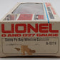 Lionel 6-9274 O Gauge Santa Fe Bay Window Caboose EX/Box