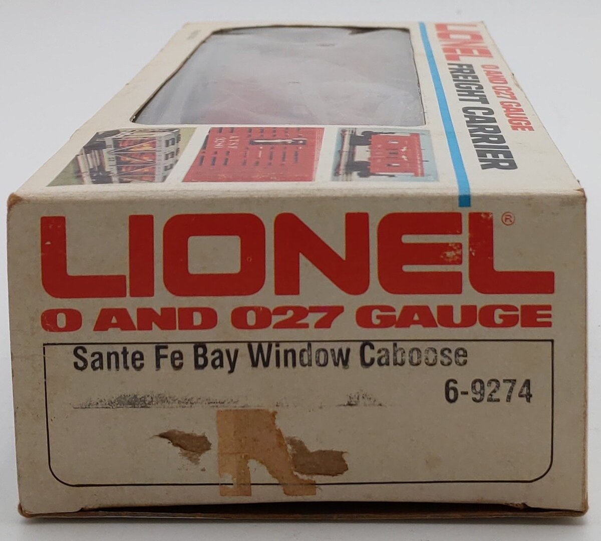 Lionel 6-9274 O Gauge Santa Fe Bay Window Caboose EX/Box