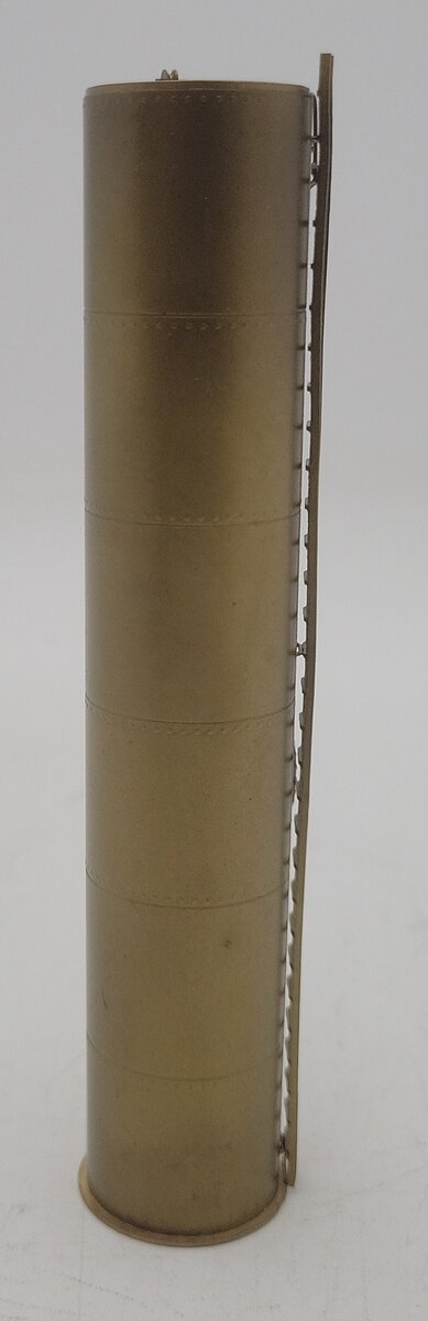 NJ International OT-147 HO Scale BRASS Vertical Oil Tank EX/Box