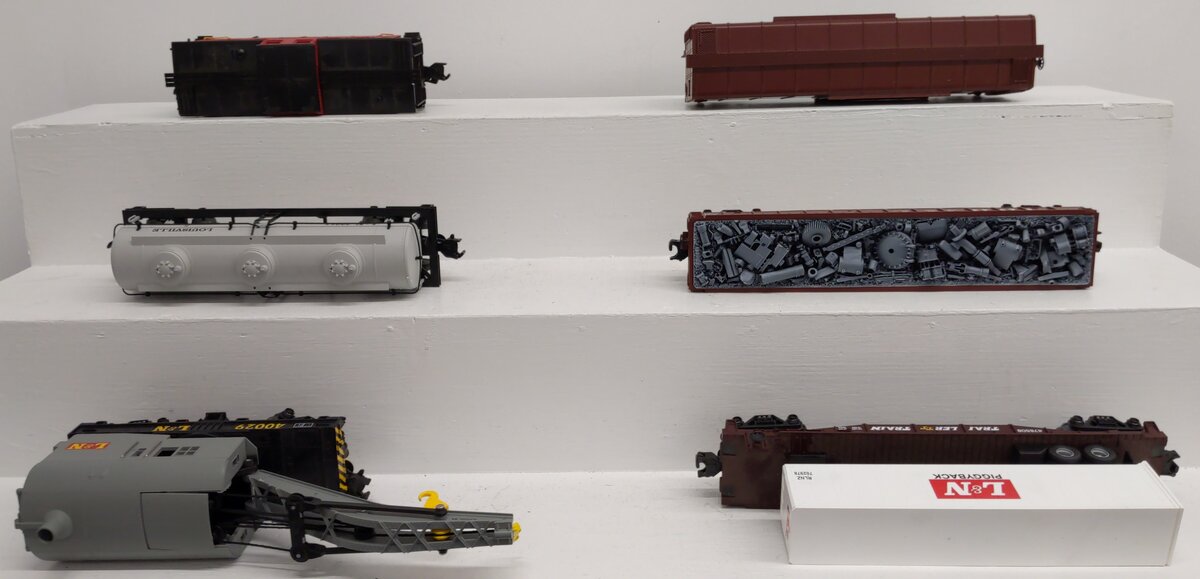 MTH 30-7008 O Louisville & Nashville RailKing Freight Car Set (Set of 6) EX/Box