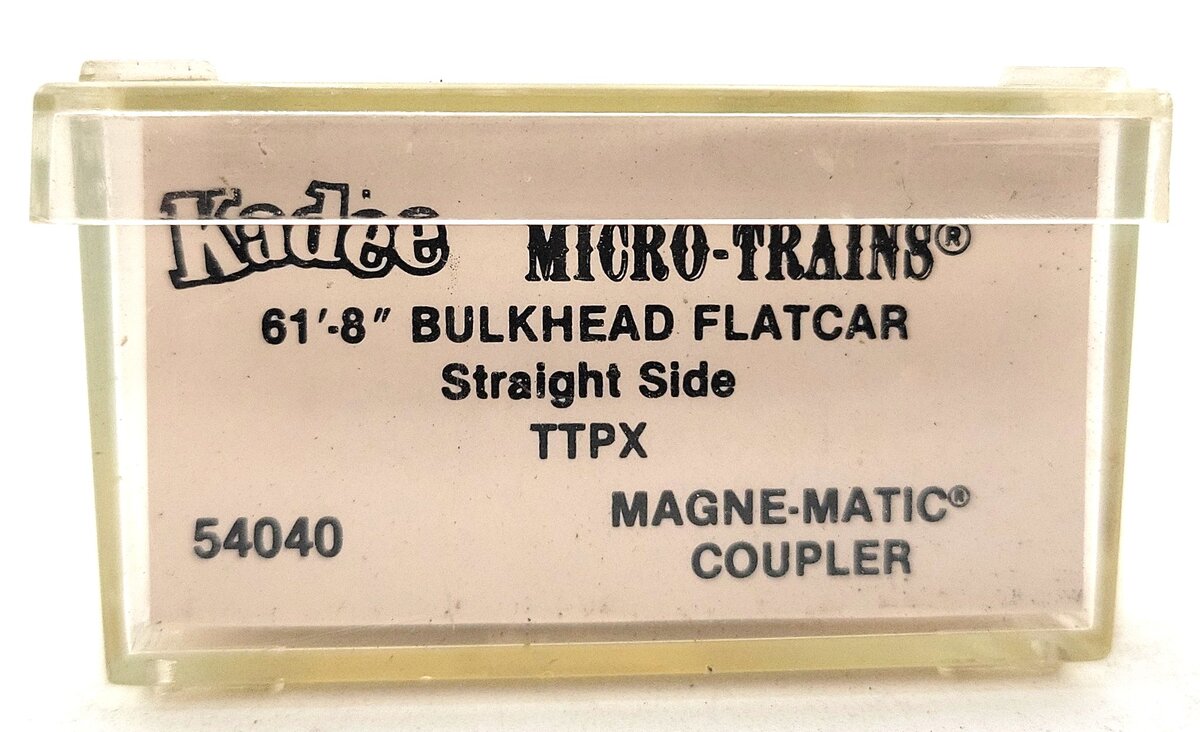 Micro-Trains 05400040 N TTX Trailer Train 61' 8" Bulkhead Flatcar #80316 LN/Box