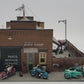 Woodland Scenics BR5846 O Built-&-Ready Deuce's Bike Shop Building EX