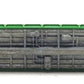Micro-Trains 05400010 N Burlington Northern 61' Bulkhead Flatcar #621387 VG/Box
