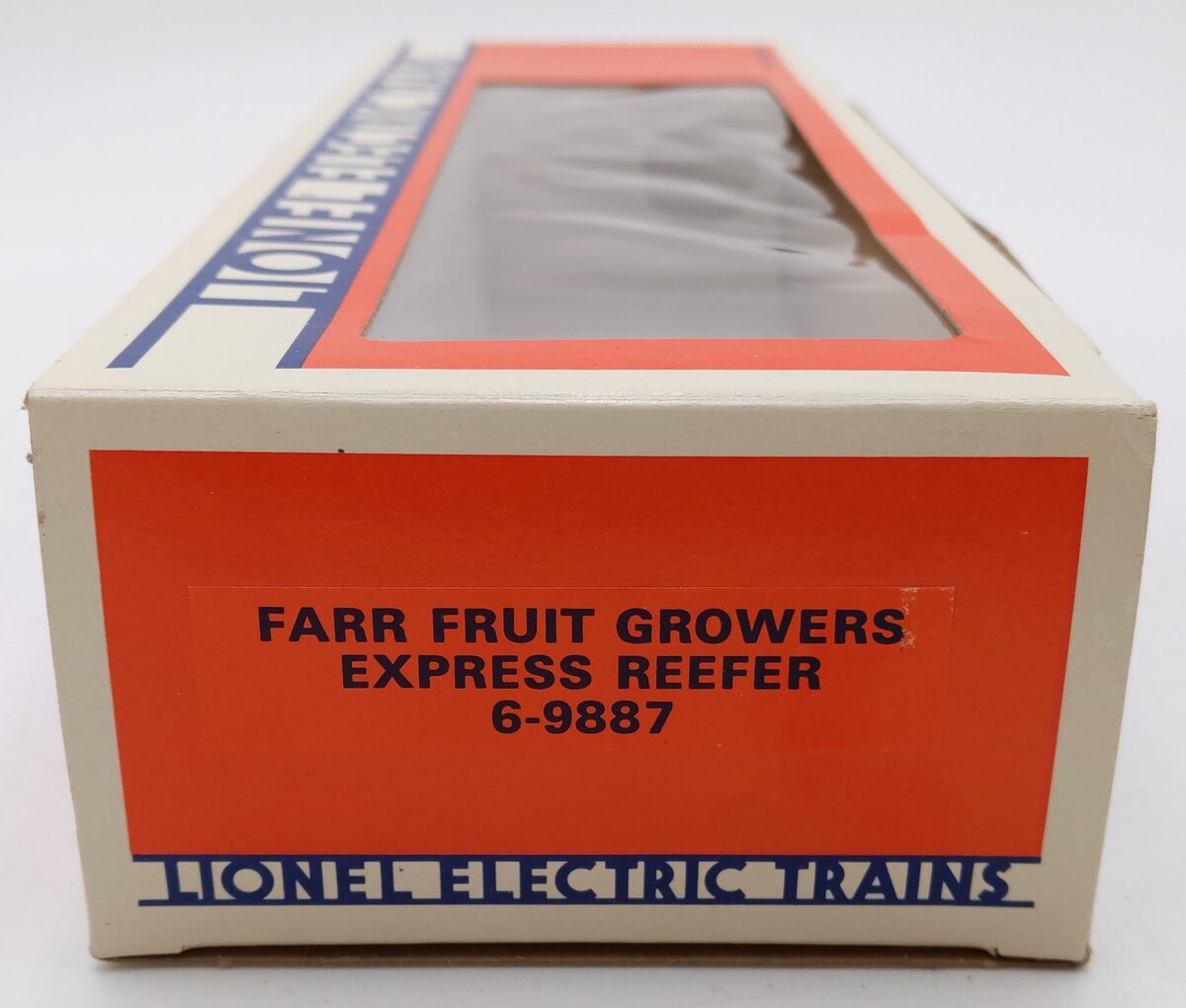 Lionel 6-9887 O Gauge FARR Fruit Growers Express Refrigerator Car #9887 LN/Box