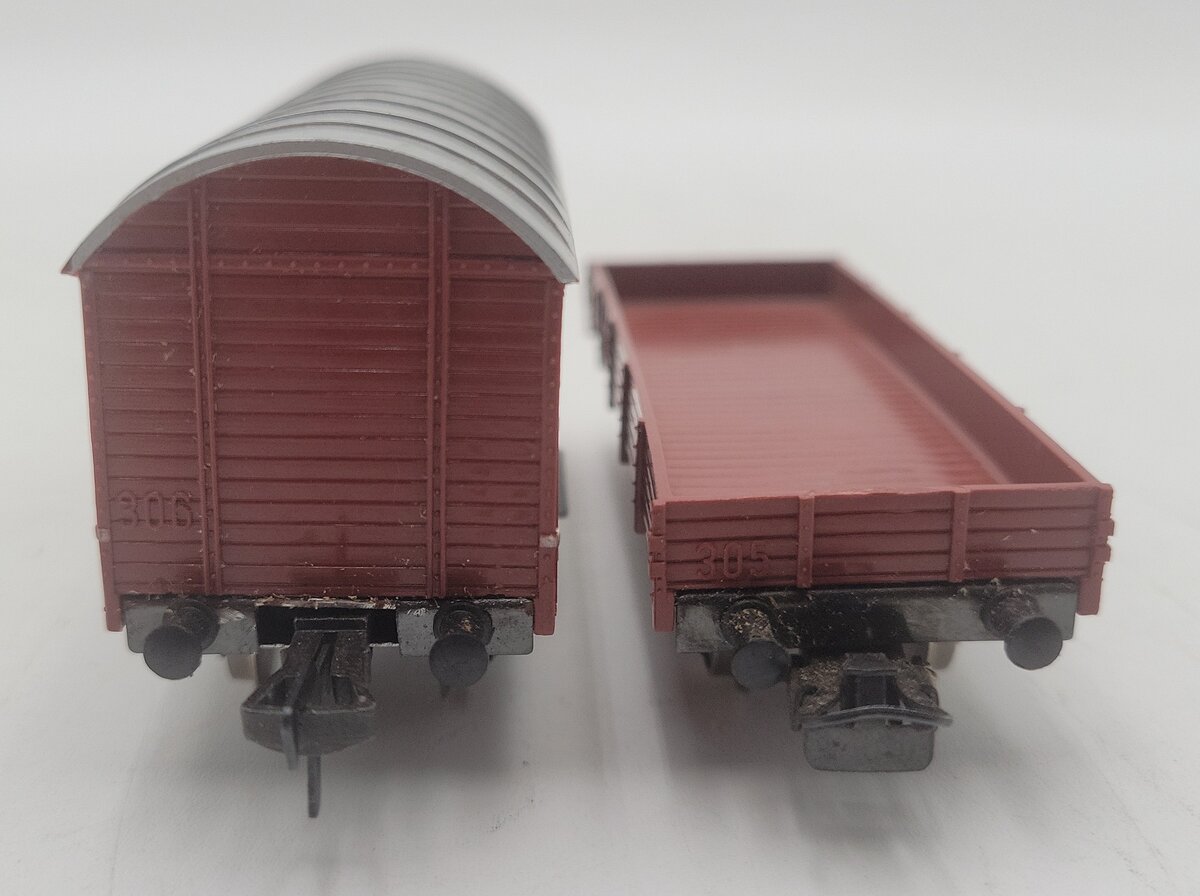 Marklin HO Scale Assorted Freight Cars [2] EX