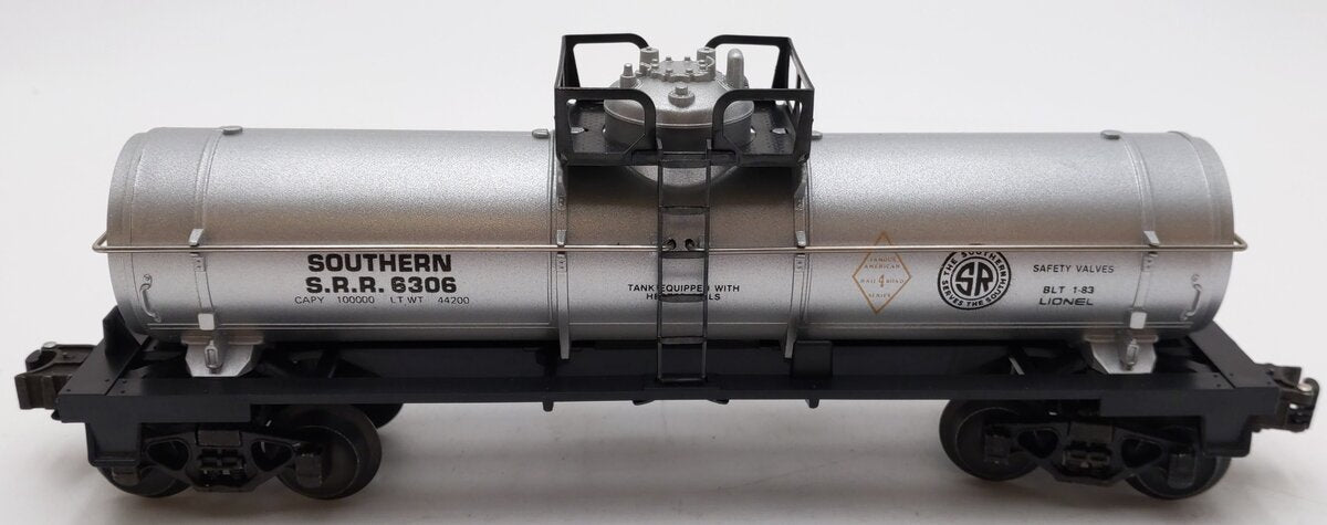Lionel 6-6306 O Gauge FARR Southern Single-Dome Tank Car #6306 LN/Box