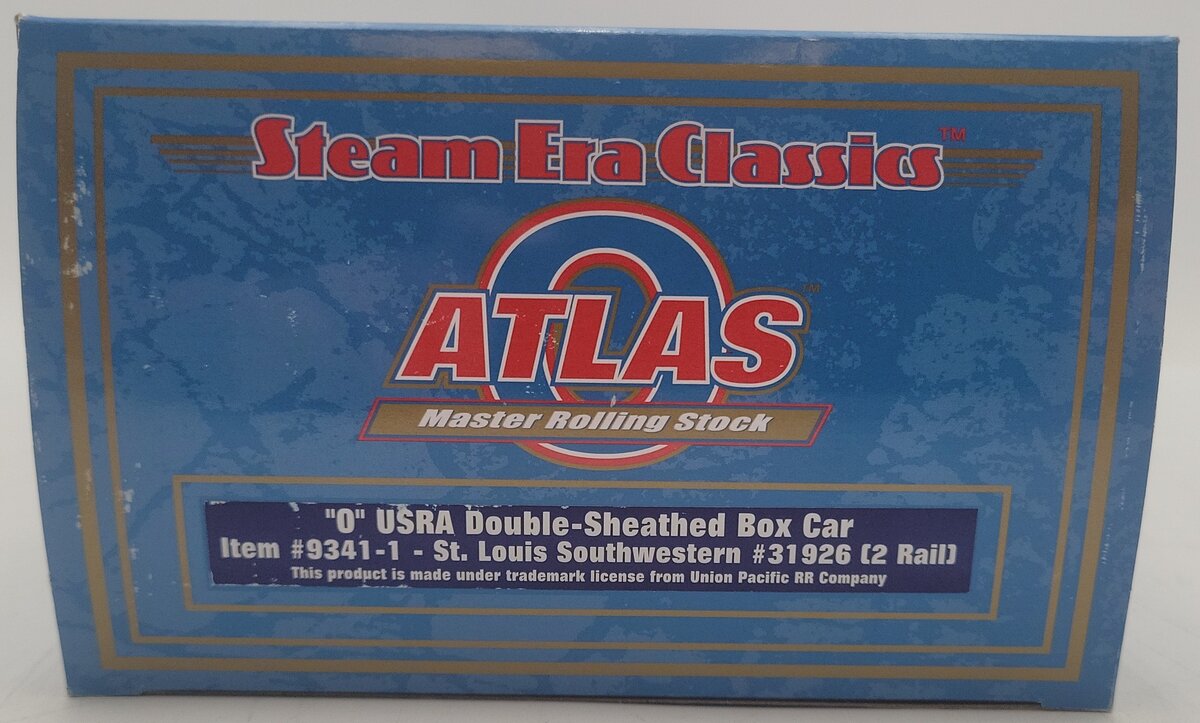 Atlas 3941-1 O Scale St. Louis Southwestern Boxcar #31926 (2-Rail) EX/Box