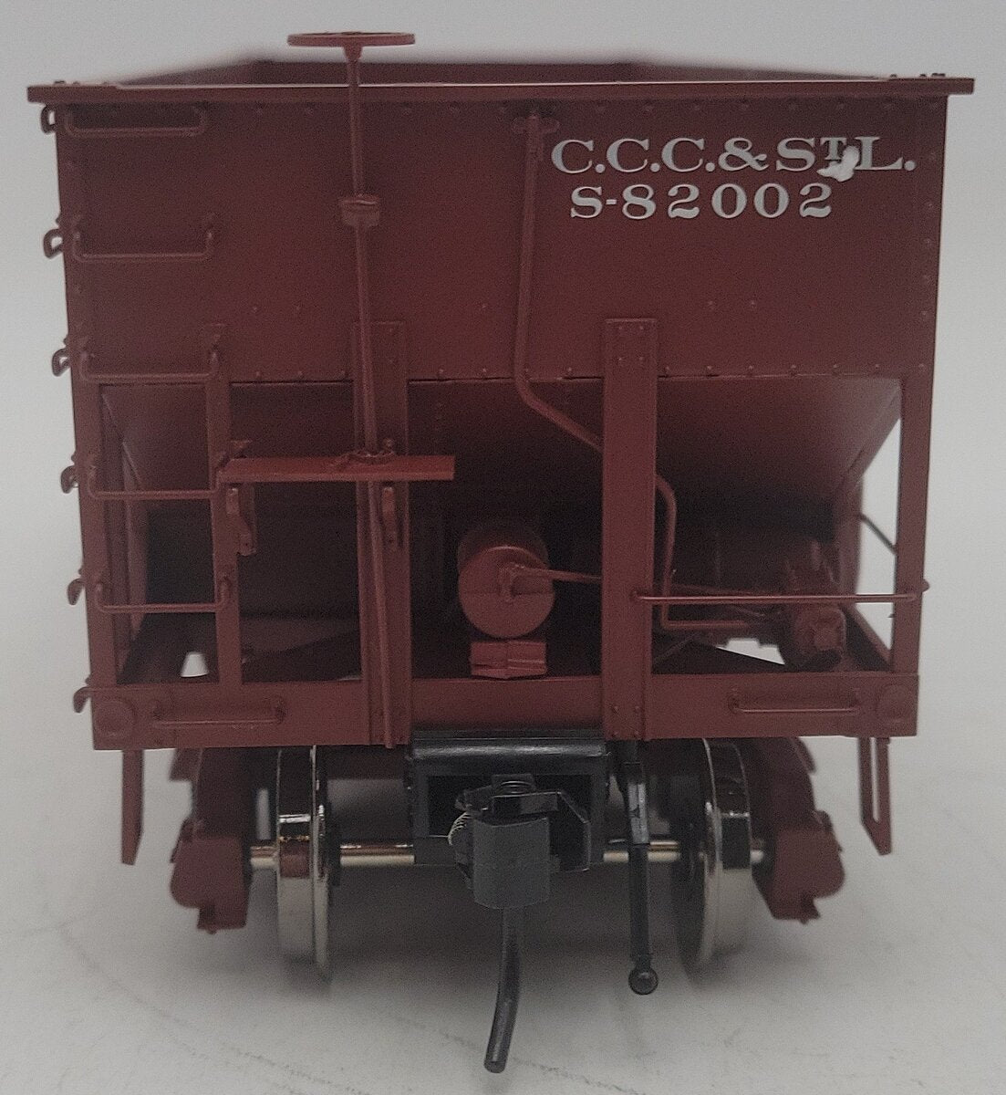 Atlas 9494-1 O Scale C.C.C. & St.L USRA 55 Ton Coal Hopper #82002 (2-Rail) EX/Box