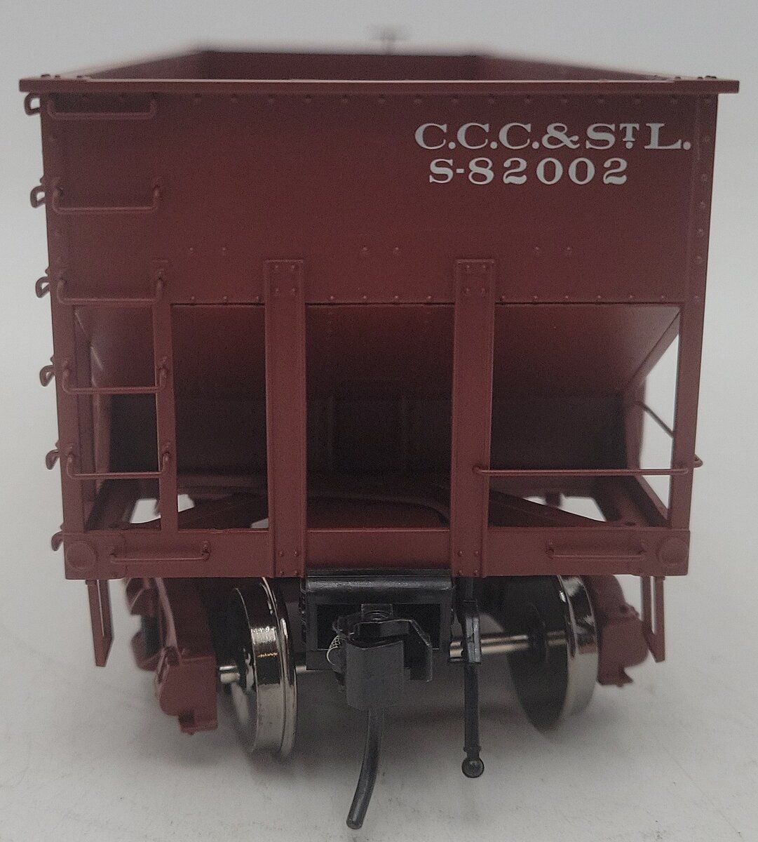 Atlas 9494-1 O Scale C.C.C. & St.L USRA 55 Ton Coal Hopper #82002 (2-Rail) EX/Box